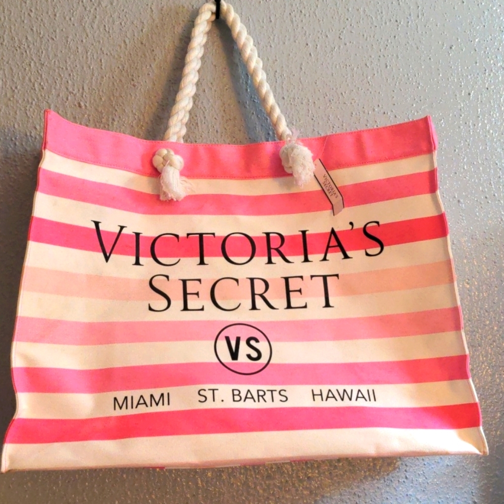 Victoria's Secret Canvas shopping bag
